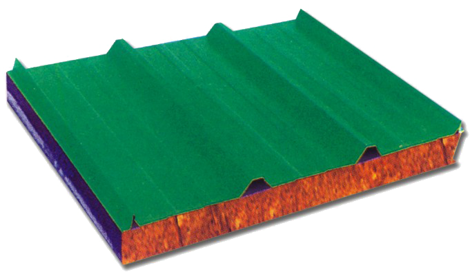 岩棉夹芯板屋面板